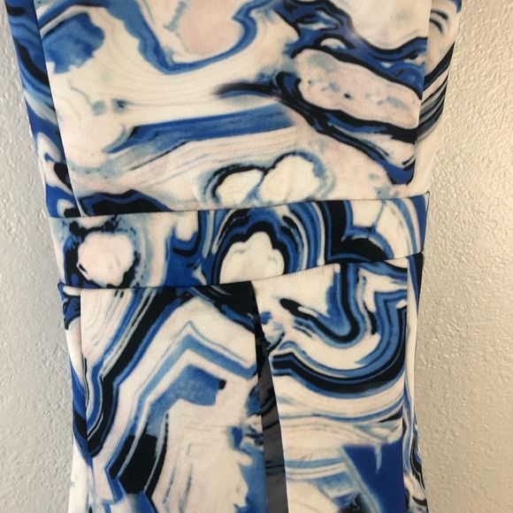 Adelyn Rae Fit and Flare Cris Cross Back Dress M - Picture 4 of 6